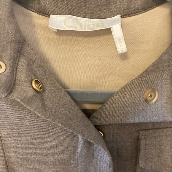 Chloe made in Italy neutral color dress - Picture 11 of 11